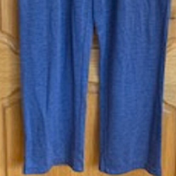 Tommy Bahama Women's Pull On Ultra-Soft Stretch Blue Pants Front Pockets Sz: M - Picture 2 of 4